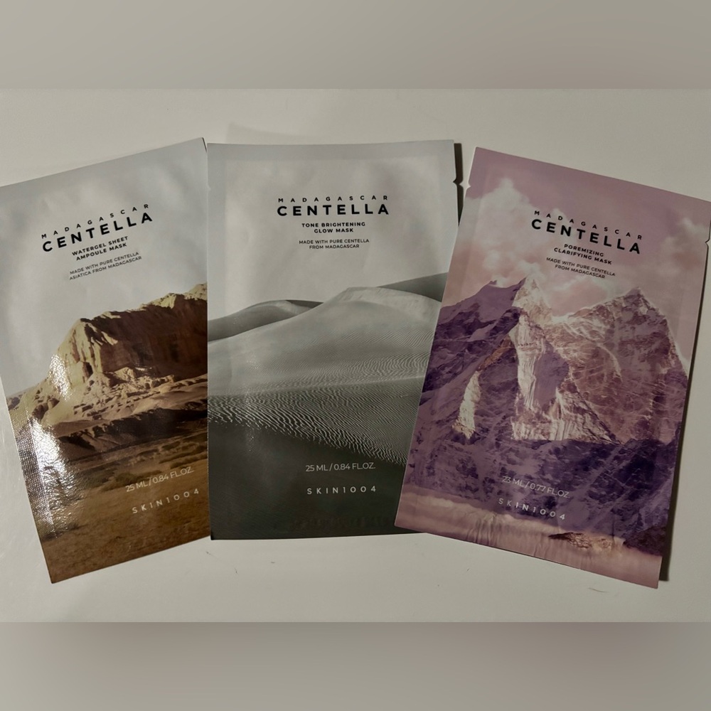 NEW Centella Skin1004 Face Masks set of 3